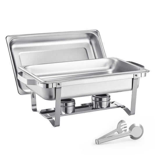 Chafing Dish Hire — 8 Qt Stainless (with Fuel)