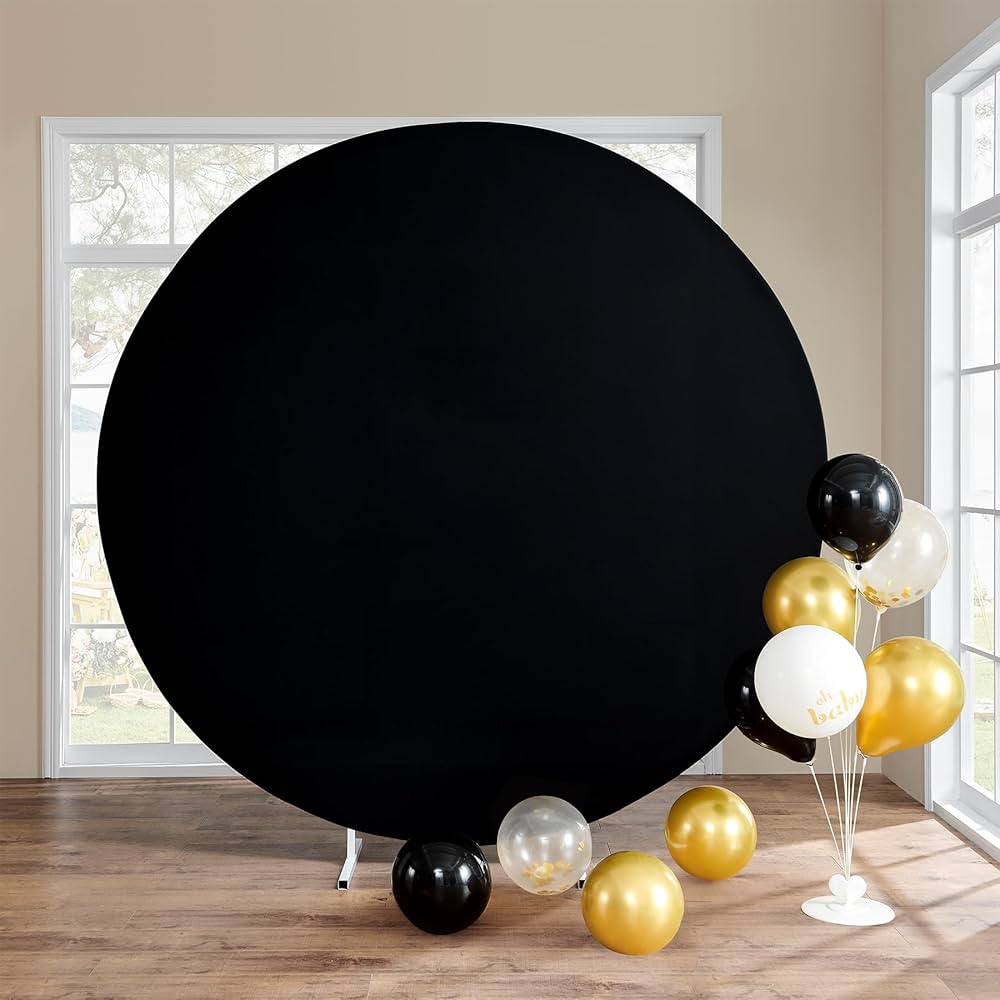 Round Mesh Backdrop Stand Hire (2m)