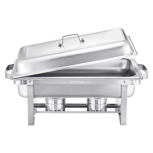 Chafing Dish Hire — 8 Qt Stainless (with Fuel)