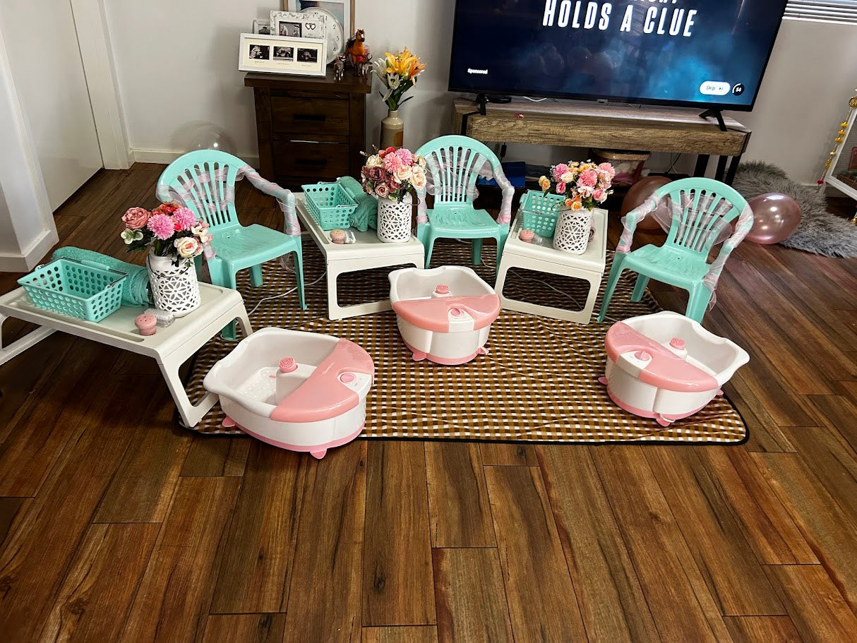 Pamper Party Set Hire