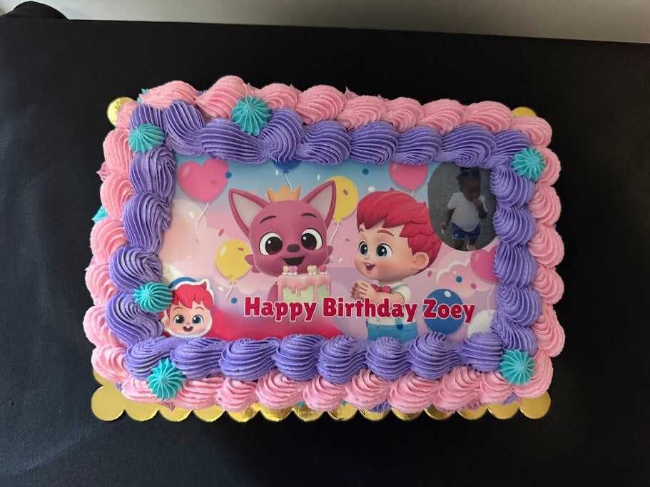 Custom Rectangular / Slab Cake
